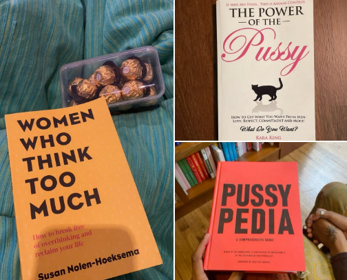 IMPROVE YOURSELF WITH THIS BOOKS FOR WOMEN cover photo collage