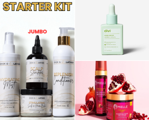 My Favorite Hair Products cover photo collage
