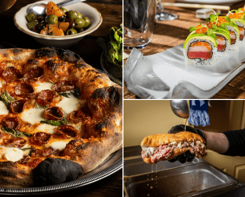 FOOD PLACES cover photo collage
