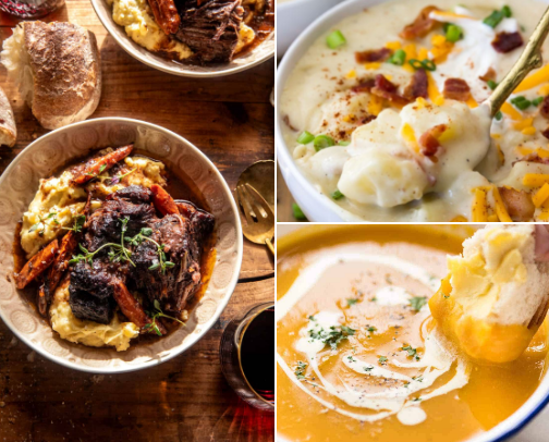 Recipes cover photo collage