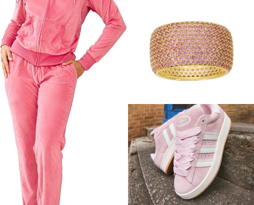 Pretty in Pink cover photo collage