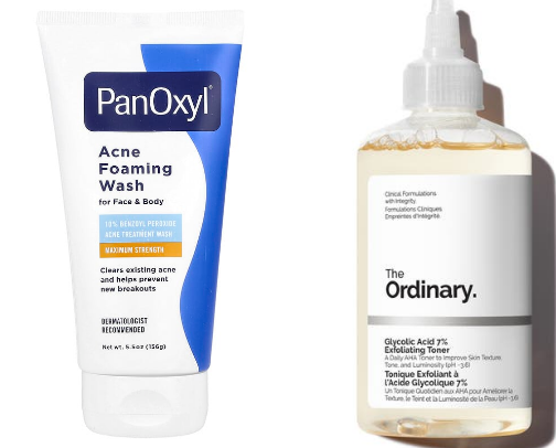 How I Cleared My Back Acne cover photo collage
