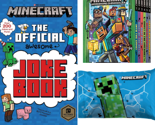 All Things Minecraft cover photo collage