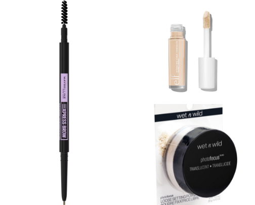 My everyday AFFORDABLE makeup! cover photo collage