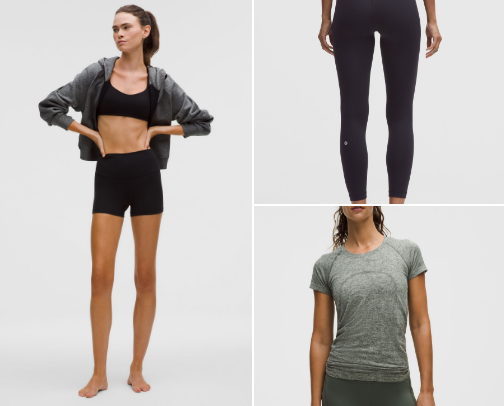 Exercise Fashion cover photo collage