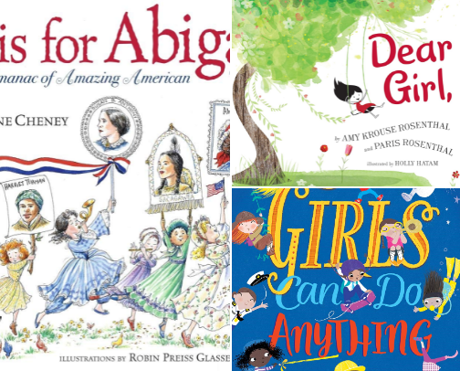 Books to empower girls cover photo collage