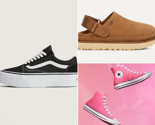Shoes for her cover photo collage