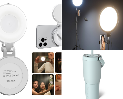 Content Creator Accessories cover photo collage