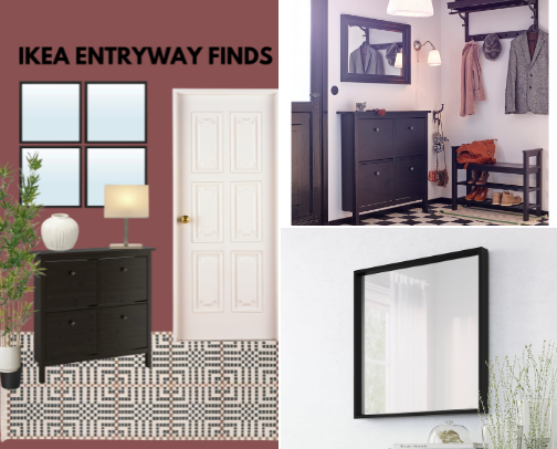 IKEA Entryway Finds 🖤🪴 cover photo collage