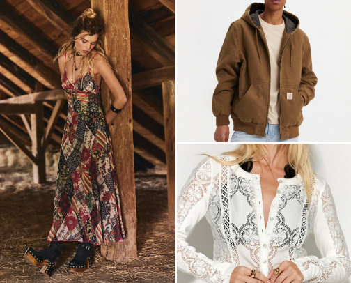 Western Winter Fashion cover photo collage