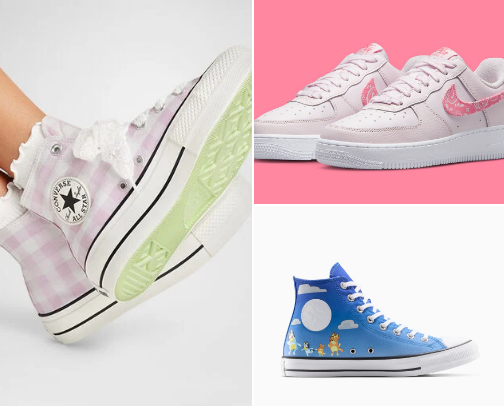 Cutest Girly Shoes 🎀 cover photo collage
