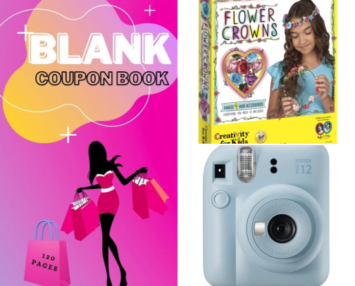 I Finally Found Mother's Day Gifts My Kids Actually Fill Out Themselves cover photo collage