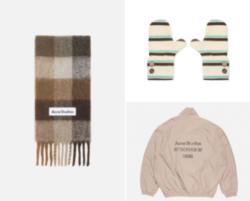 Winter cool girl finds cover photo collage