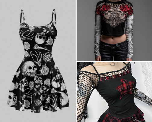 Alt Fashion 🖤 cover photo collage