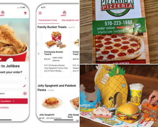 Restaurant/ food chain cover photo collage