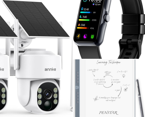 Tech Gadgets cover photo collage