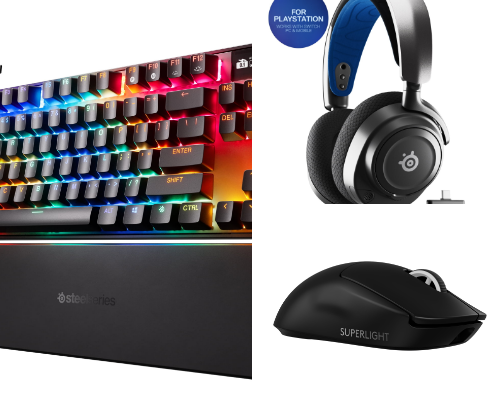 Streaming/Gaming essentials to take your setup to the next level. cover photo collage