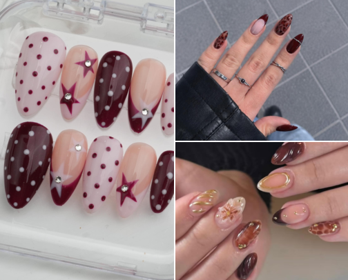 Fall Nails: Classy Autumn Nail Ideas cover photo collage