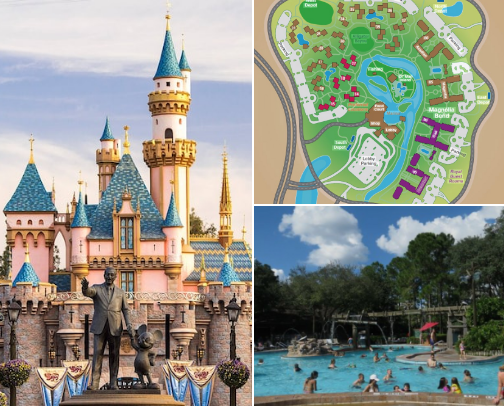 Disney World Resort Port Orleans Riverside cover photo collage