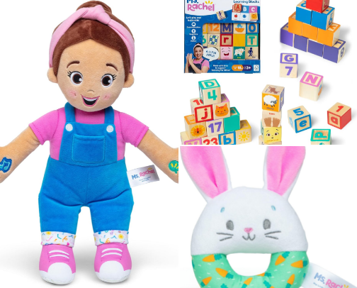 If Your Toddler Loves Ms. Rachel… They Need These! cover photo collage