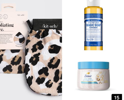 Body skincare must have with eczema cover photo collage