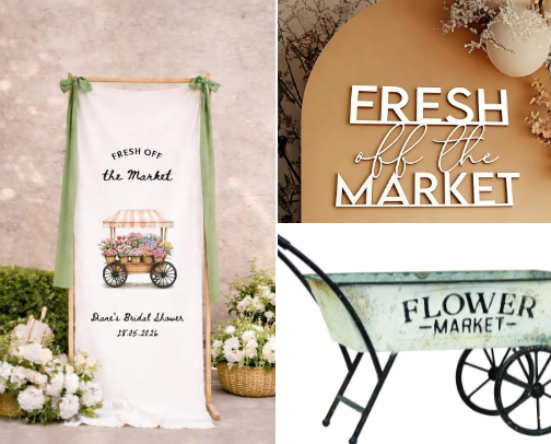 Fresh off the Market cover photo collage