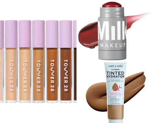 my holy grail oily skin makeup routine cover photo collage