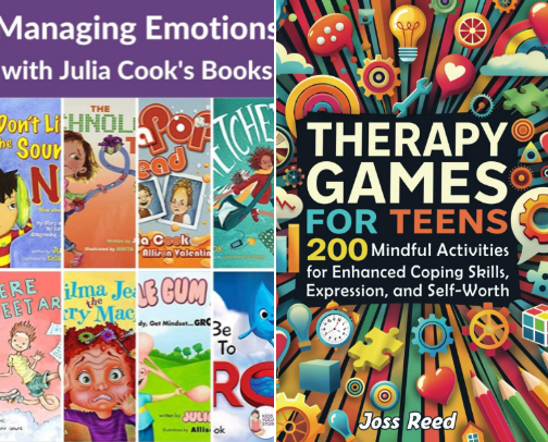 Mental health resources for children cover photo collage