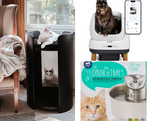 Purr-fect Finds for Cat Lovers 🐱 cover photo collage