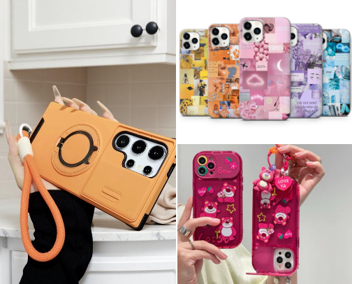 Case Hp Favorit cover photo collage
