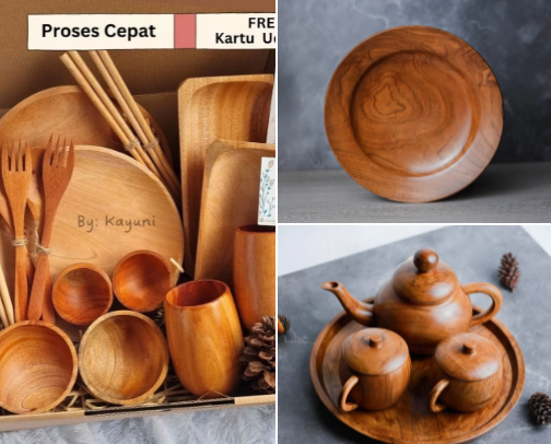 Wooden cooking utensils and cutlery 😍 cover photo collage