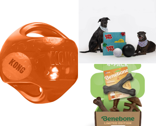 The Ultimate Dog Toy Collection cover photo collage