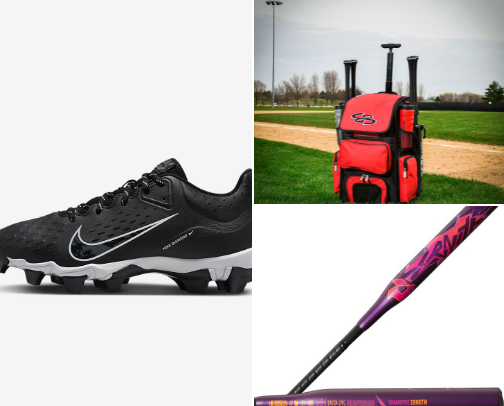 Fave Softball Game Day Gear cover photo collage