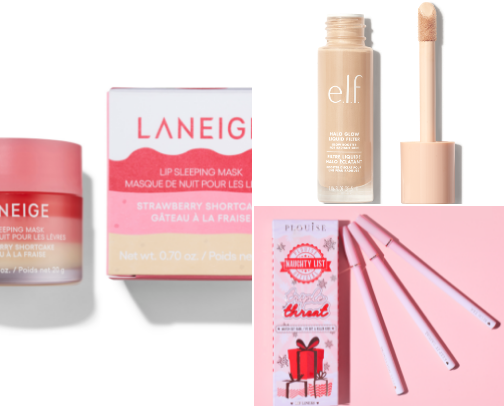 The best beauty products out there 🤍 cover photo collage