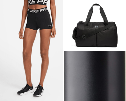 Gym essentials 💪 cover photo collage