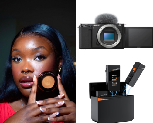 MUST HAVE tech for high quality beauty creators cover photo collage