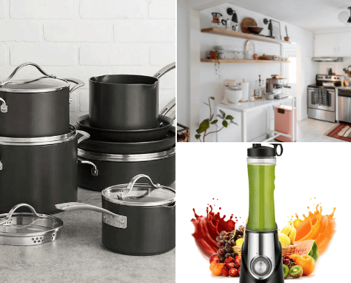 Must have Kitchen Items cover photo collage