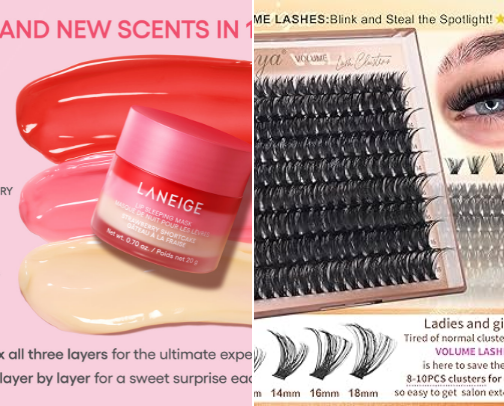 My favorite beauty recs cover photo collage