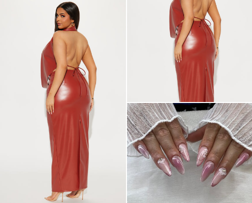 Fashion cover photo collage