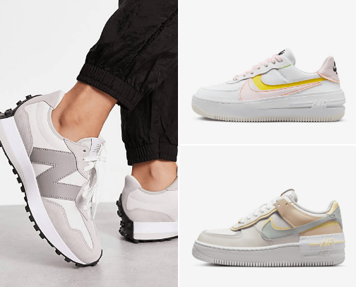 Shoes cover photo collage