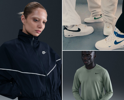 Nike cover photo collage