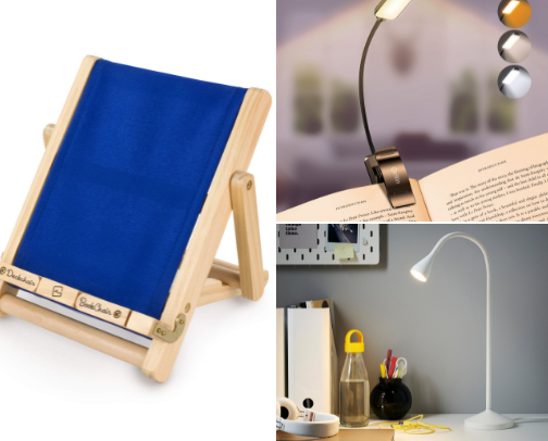 Must-haves for readers cover photo collage