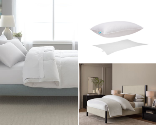 Bedding for hot sleepers 🛏️ cover photo collage