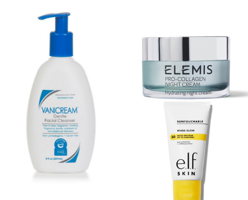 Skin Care cover photo collage