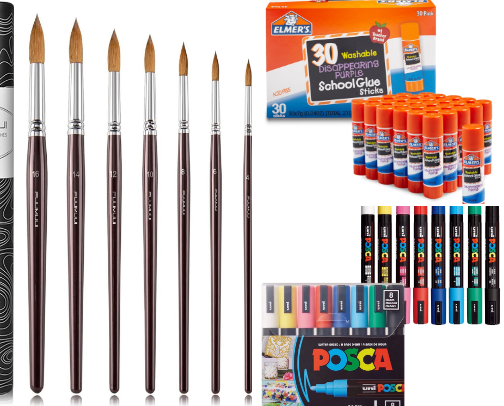 Art stuff cover photo collage