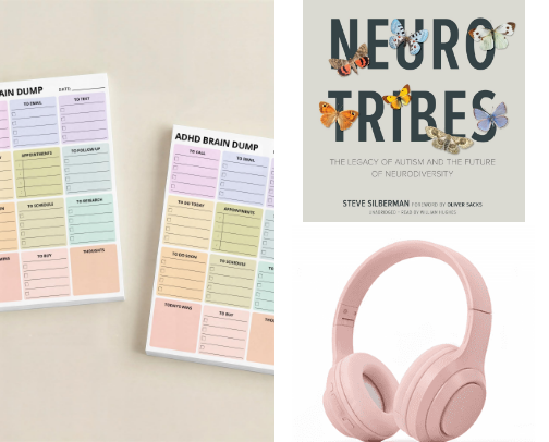 Best Neurodivergent Adult Resources for Getting Unstuck cover photo collage