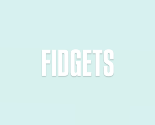FIDGETS cover photo collage