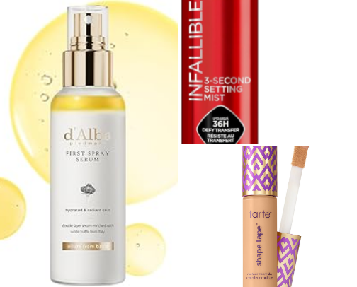 My favorite beauty recs cover photo collage