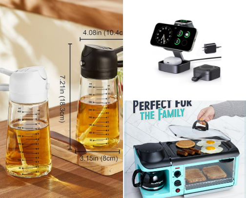 Multifunction Items and gadgets (kitchen, bathroom, bedroom, household) cover photo collage