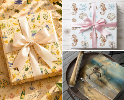 My Favorite Wrapping Papers for all occasions cover photo collage